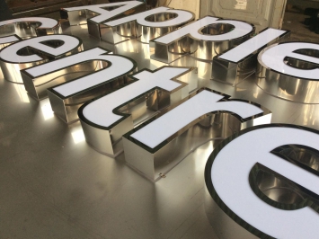 Chữ Nổi Inox - mica - alu