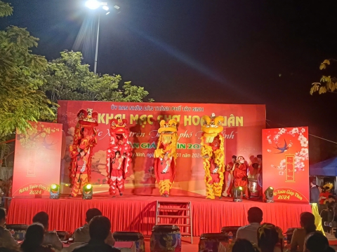 Lễ khai mạc chợ hoa xuân 2024