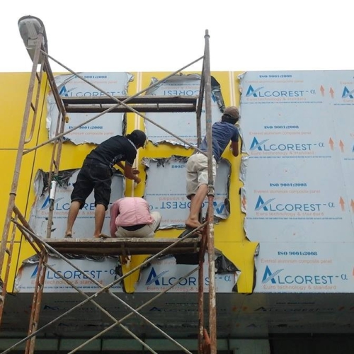 Tấm Nhôm Alu Ngoài Trời